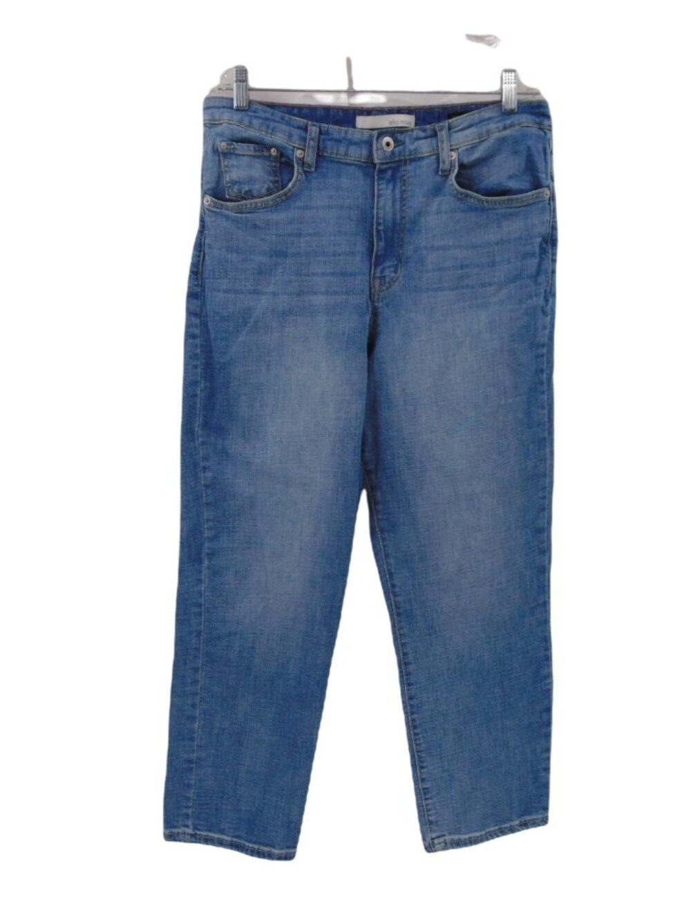 Ella Moss High Waist Straight Jeans 12 31 Light Wash Juniors Factory Fad Pants